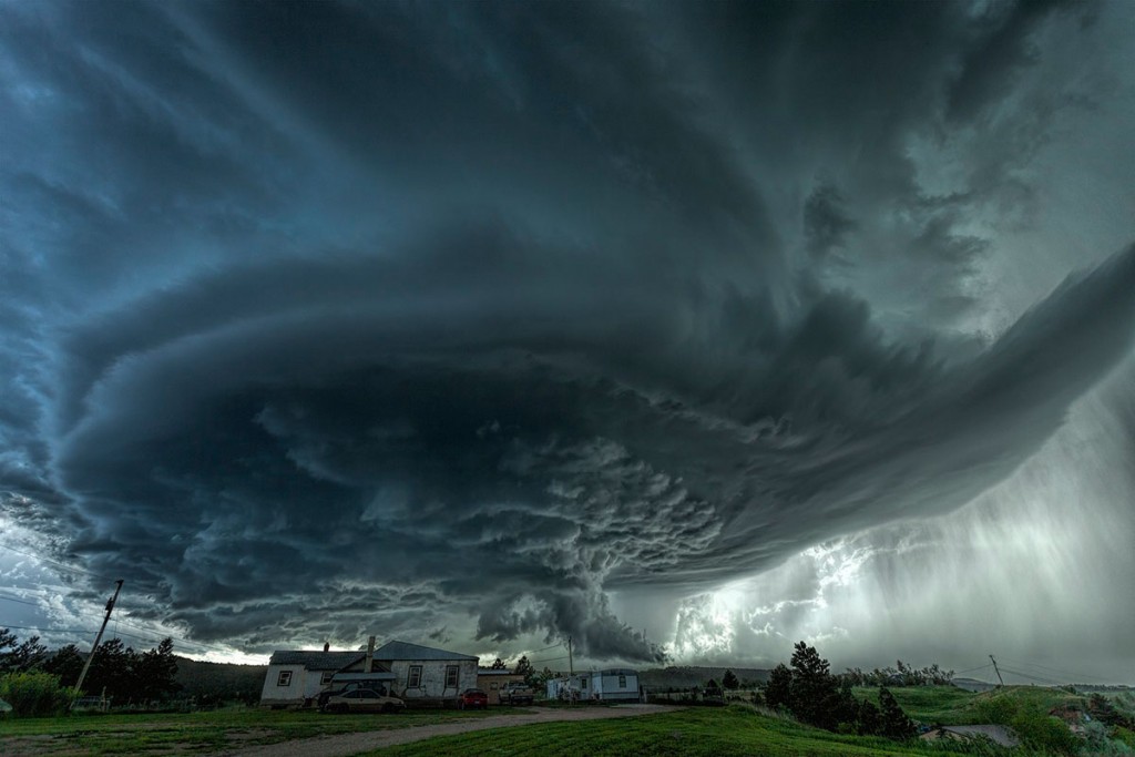 Photo and caption by James Smart / National Geographic Travel Photographer of the Year Contest Amazing supercell produces over the town of Blackhawk, South Dakota back on June 1st 2015. Flash flooding would occur near Rapid City. Location: Blackhawk, South Dakota, United States